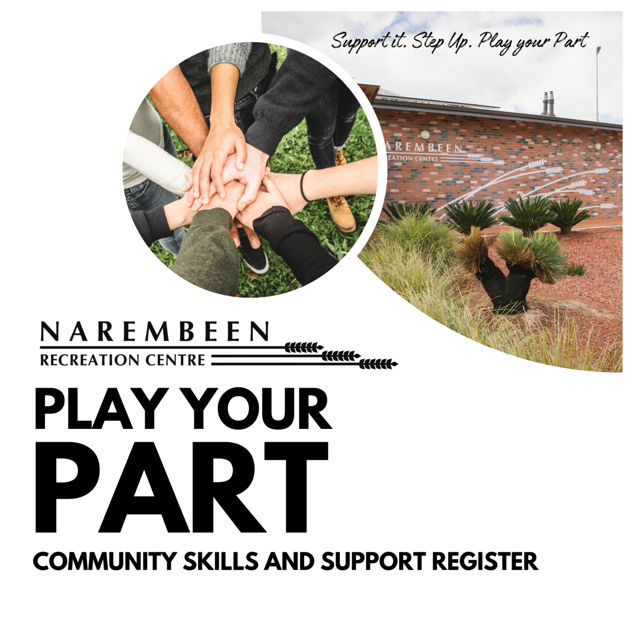 Play Your Part - Community Skills & Support Register