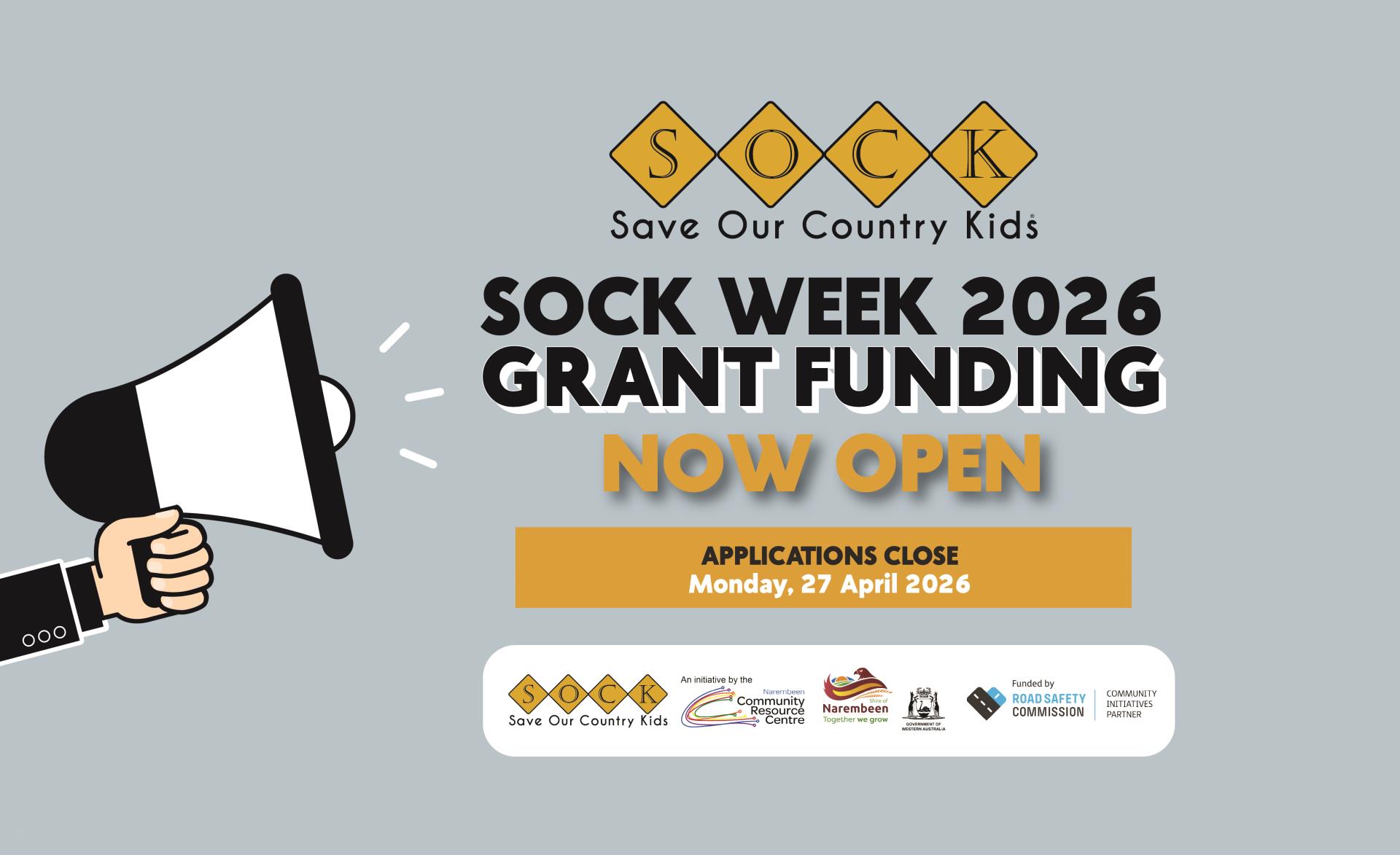 SOCK Week Grant 2026