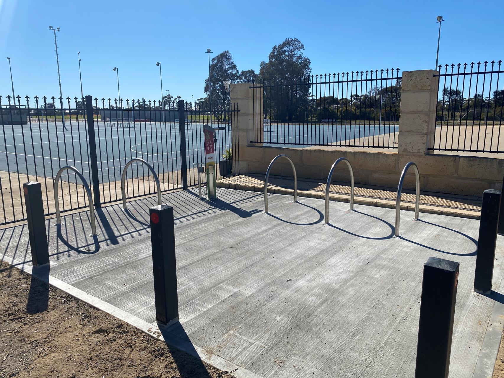 New Bike Repair Station and Bike Racks installed in Narembeen